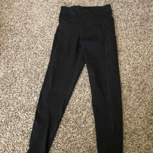 high waisted american eagle pocket legging- size medium